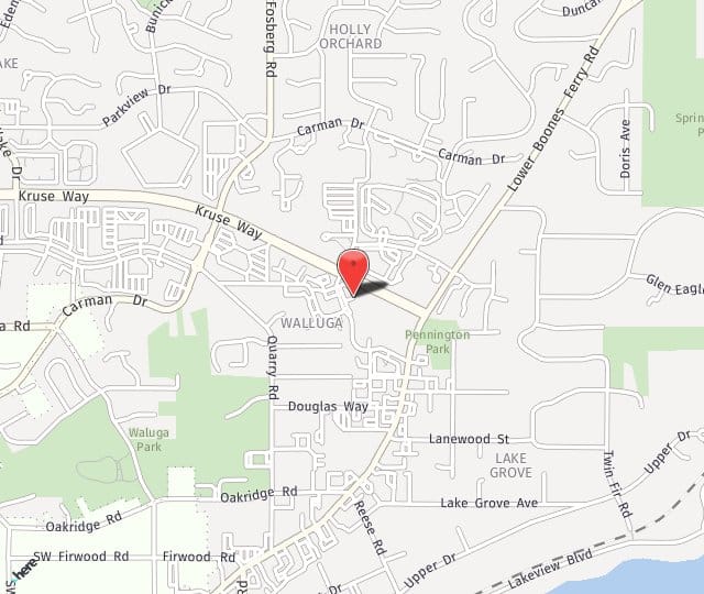 Location Map: 4103 Mercantile Drive Lake Oswego, OR 97035